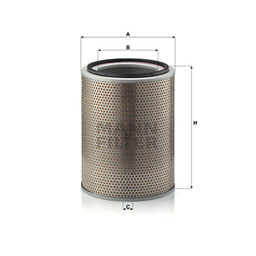 Vzduchový filter MANN FILTER C 31 1256