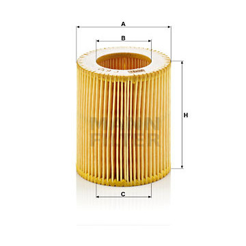 Vzduchový filter MANN FILTER C 630